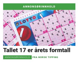 annonse fra norsk tipping